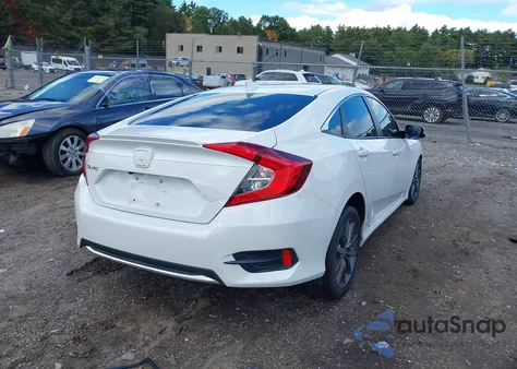 2020 Honda Civic Ex из США, поврежденный, VIN 19XFC1F30LE204771